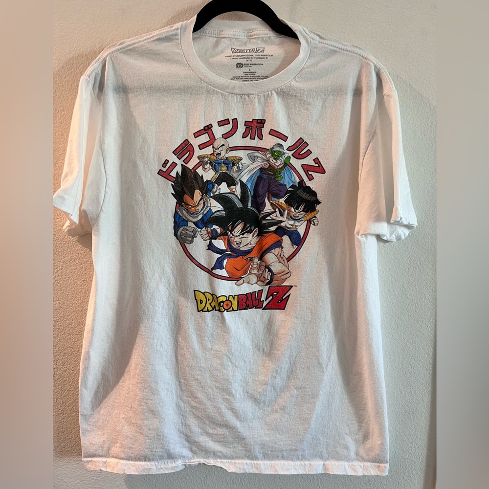 White Dragon Ball Z t-shirt